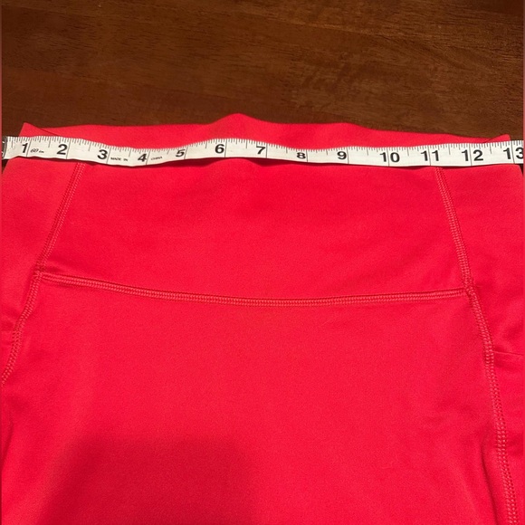 All in Motion Red High Rise Leggings Size S - Picture 5 of 7